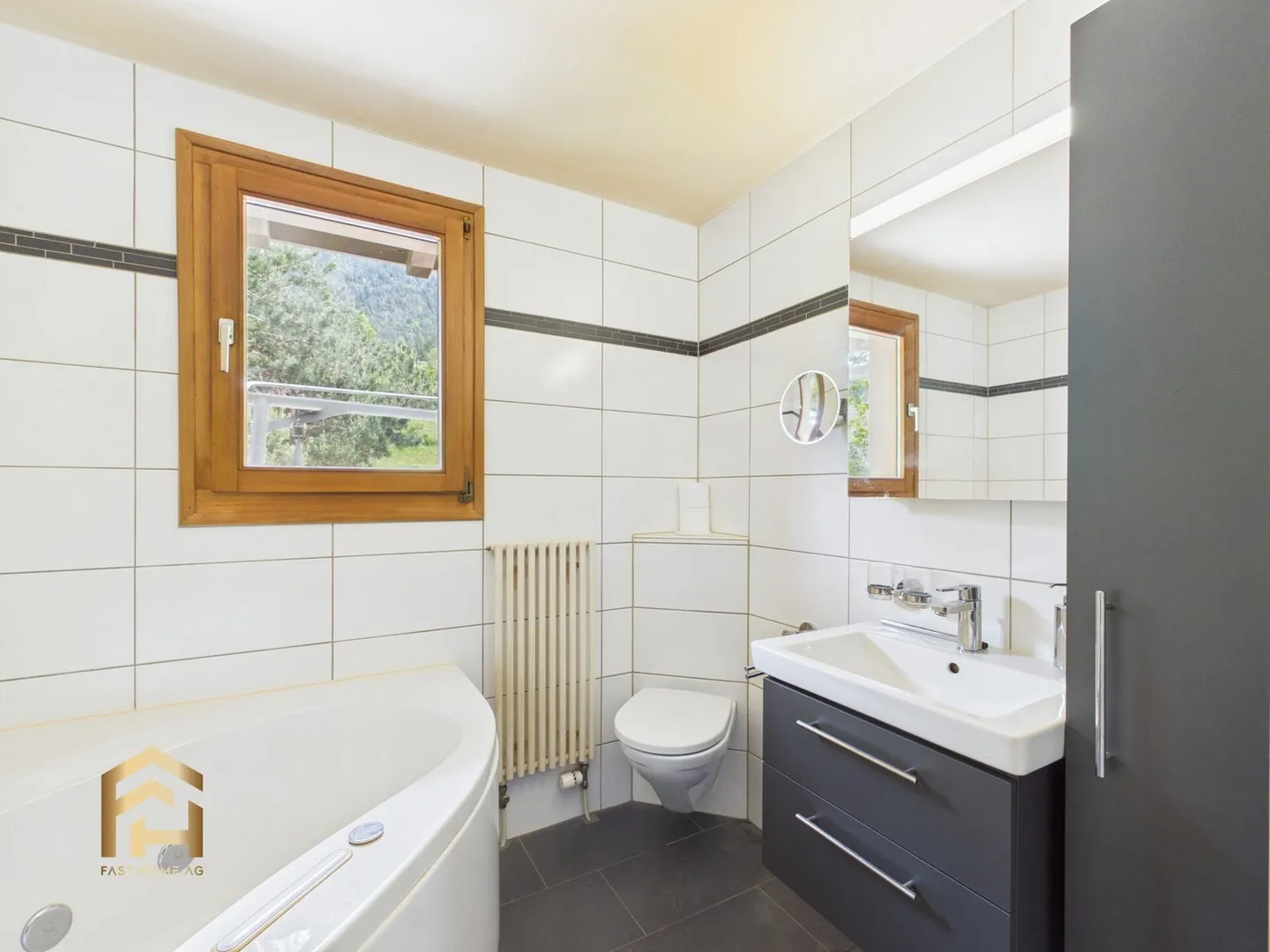 Sopra i tetti di Ried-Brig: Casa unifamiliare con giardino d'inverno, sauna e vista panoramica - Foto 7 di 13