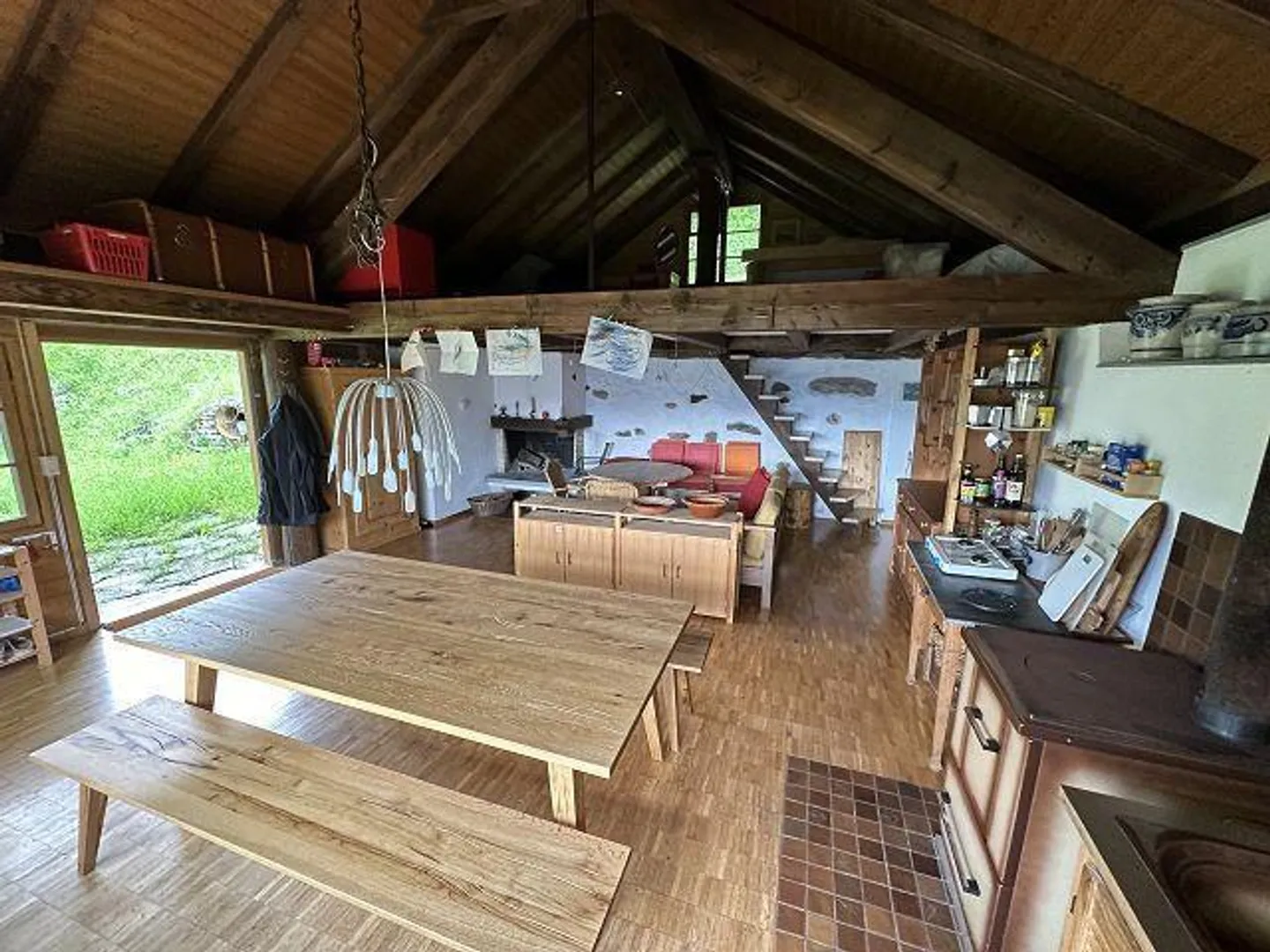 rustico di 2 1/2 loc.  molto tranquilla, soleggiata - Foto 2 di 33