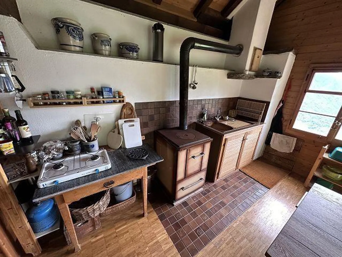 rustico di 2 1/2 loc.  molto tranquilla, soleggiata - Foto 10 di 33