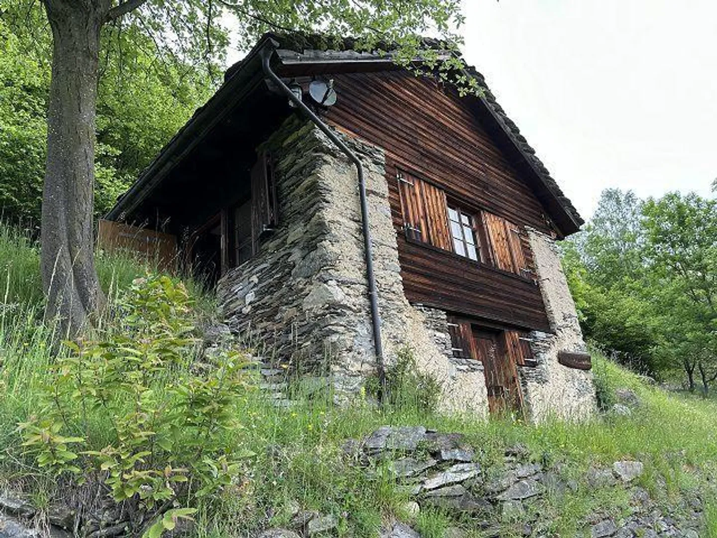 rustico di 2 1/2 loc.  molto tranquilla, soleggiata - Foto 28 di 33