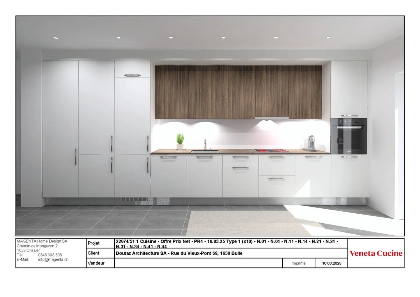 Prairie 4 - 3,5-Zimmer-Wohnung im 3. Stock - Foto 4 von 12