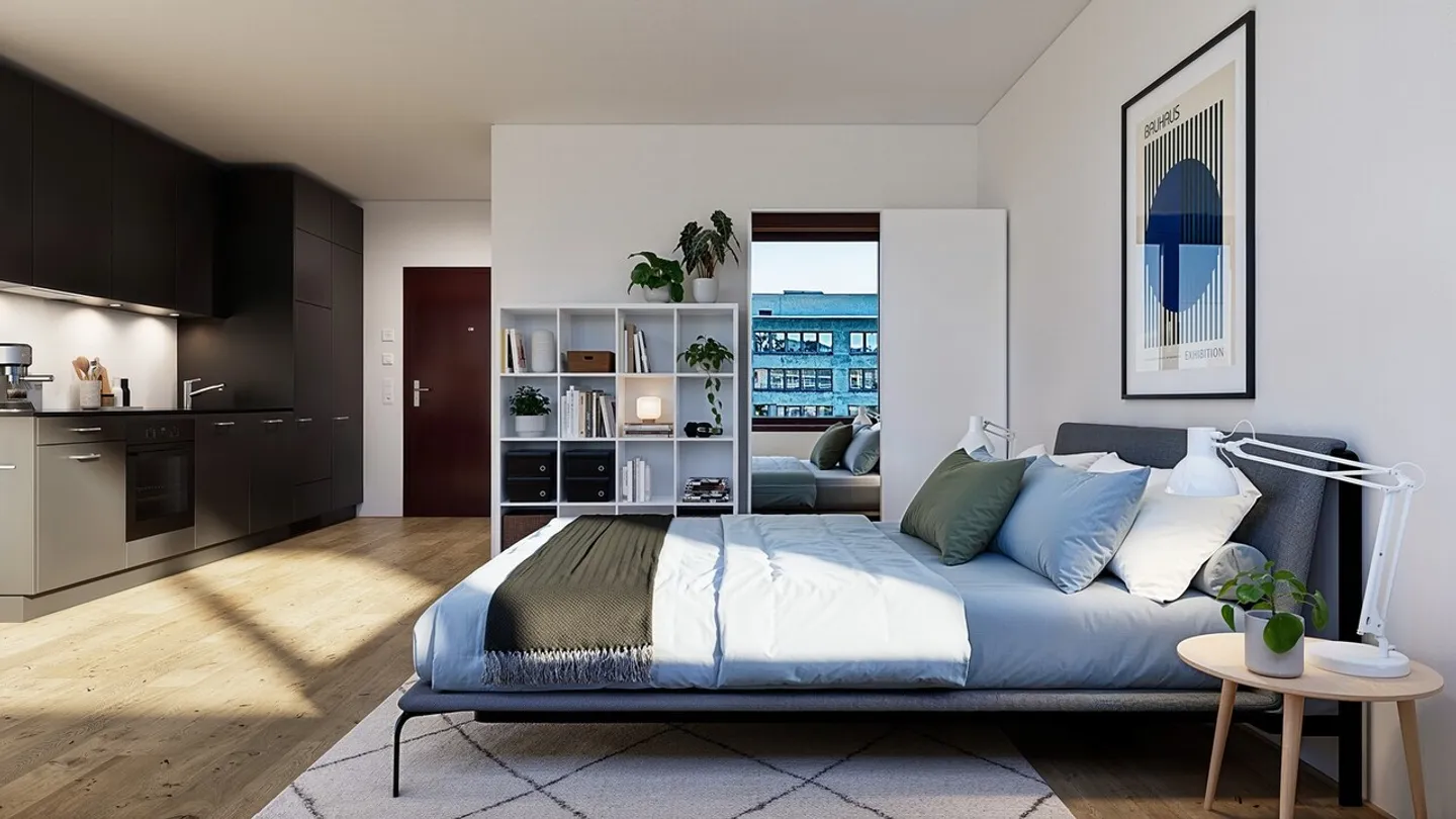 Wohnen mitten im Geschehen - Neubauwohnung im Herzen von Basel - Foto 4 von 13