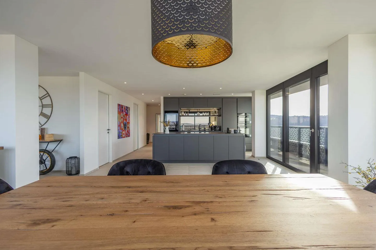 Living at 104 meters in the fourth highest apartment in Switzerland, 5.5 room apartment Dübendorf - Photo 7 of 30