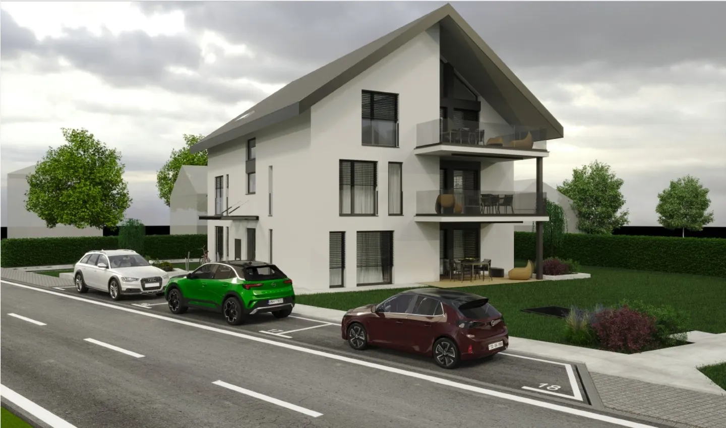 GRUNDSTÜCK MIT MODERNEM BAUPROJEKT IN RUHIGER LAGE - Foto 2 von 4