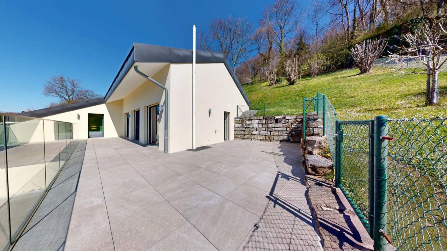 Villa contemporanea eccezionale a St-Saphorin (Lavaux) Vista panoramica sul lago - Foto 12 di 13