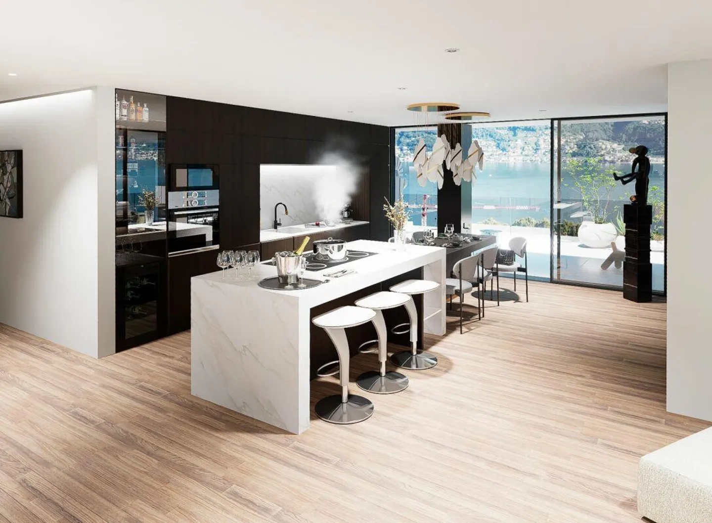 Attico di Lusso con Vista Lago - Foto 7 di 11