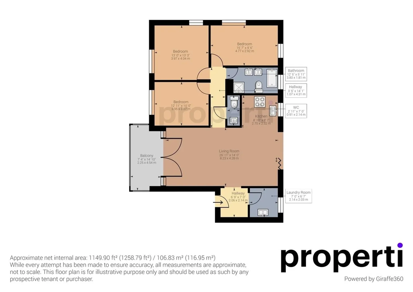 Light-flooded dream home with plenty of space, beautiful balcony, and numerous extras - Photo 8 of 9