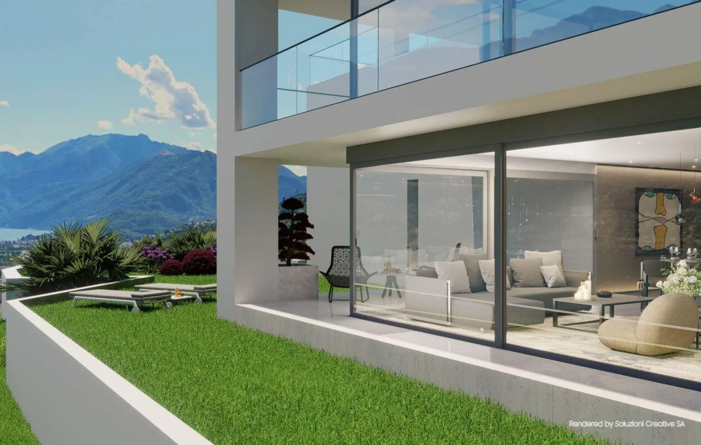 Lussuoso 4.5 locali: modernità ed eccellenza con vista lago - Foto 13 di 18