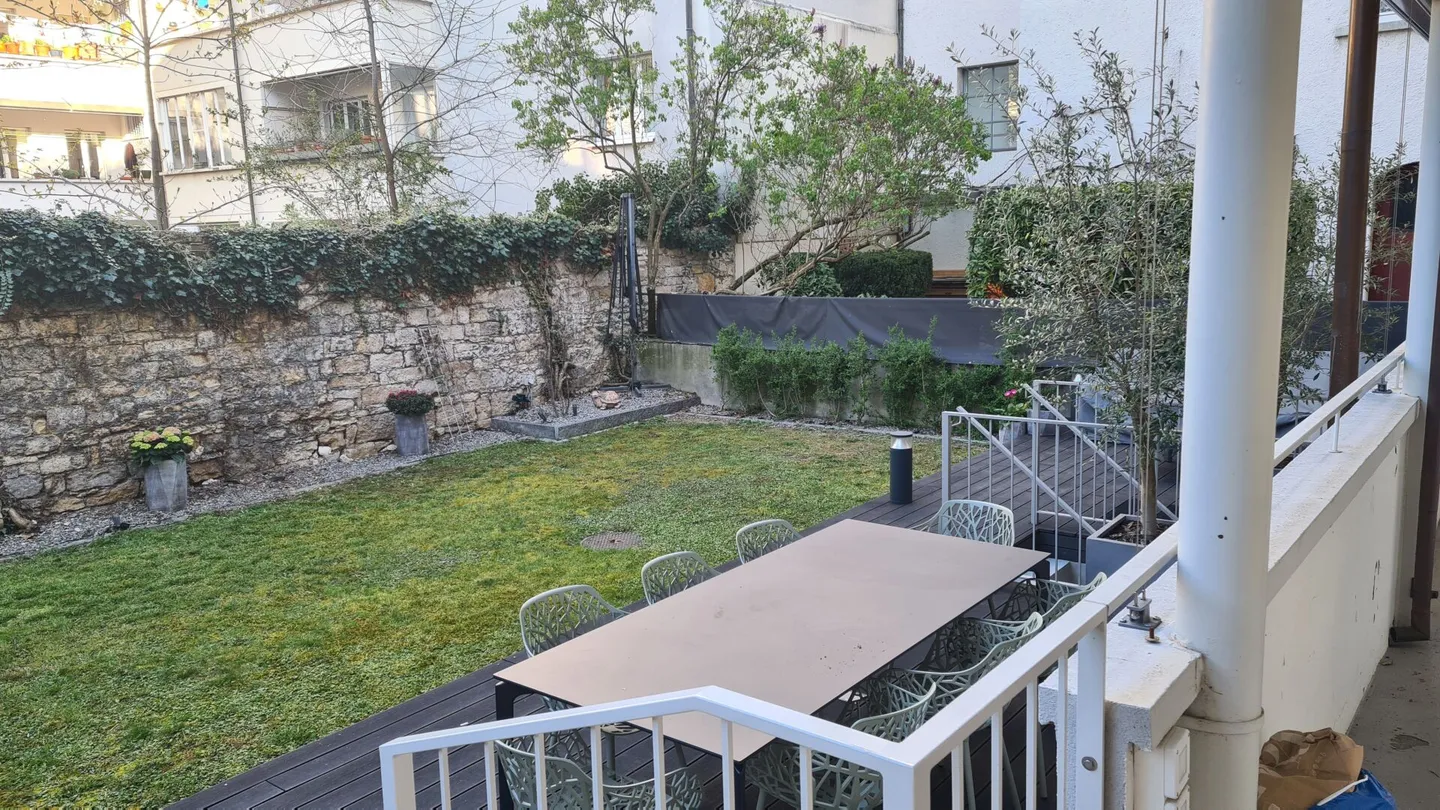 Maisonette giardino recentemente ristrutturata in una bella posizione direttamente sul Reno - Foto 21 di 21