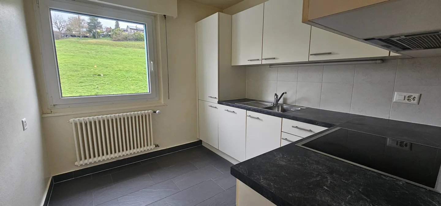 Appartement rénové de 3.5 pièces avec balcon - Photo 5 sur 9