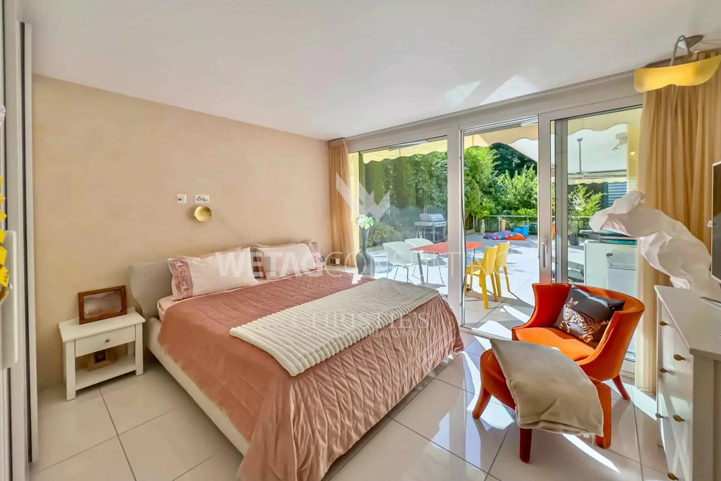 Montagnola: Appartamento con grande giardino privato e vista sul lago di Lugano... - Foto 5 di 13