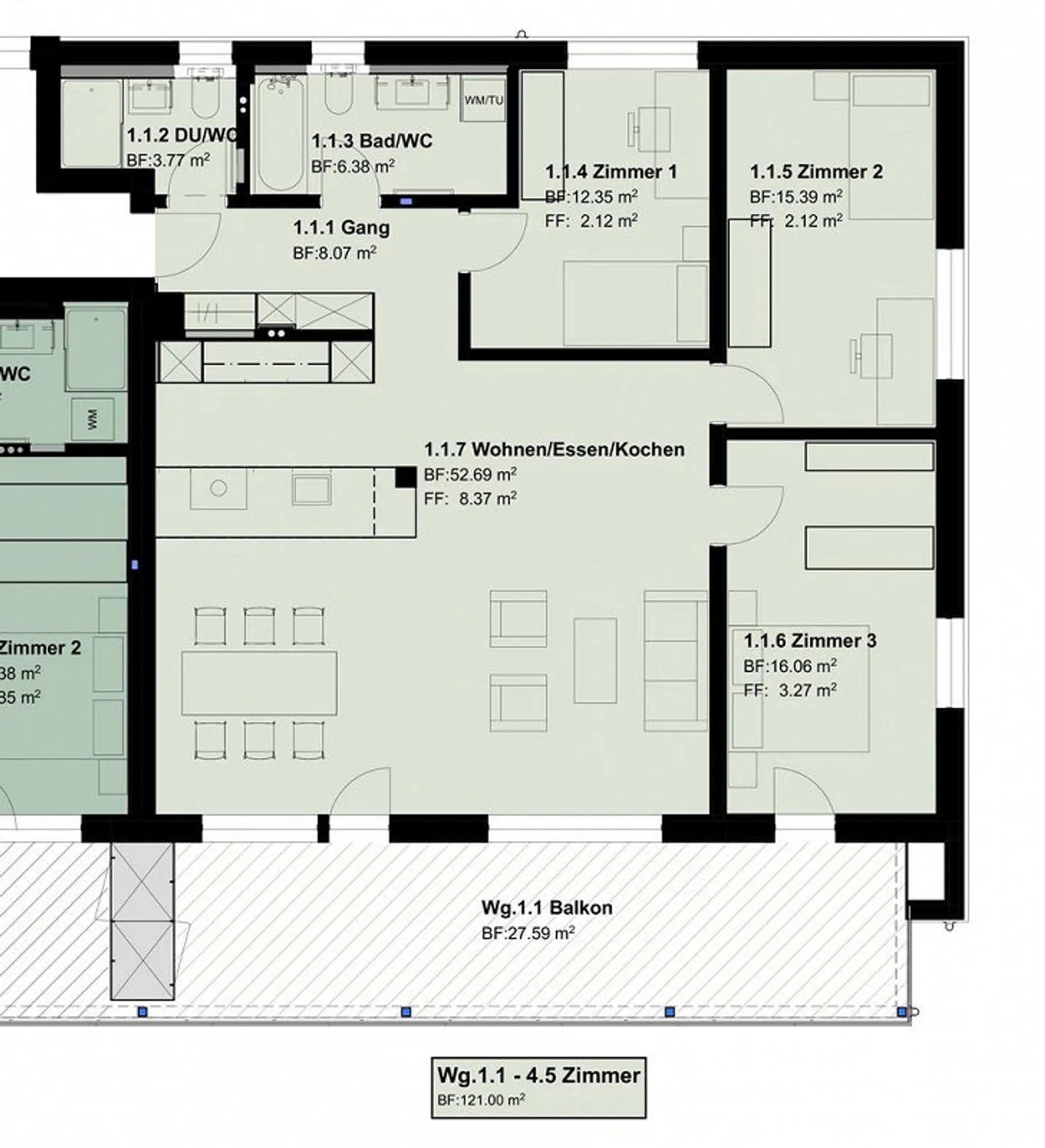 Appartement Neuf Confortable - Photo 10 sur 10