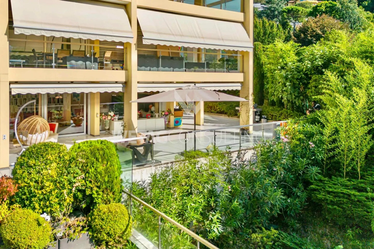 Montagnola: Appartamento con grande giardino privato e vista sul lago di Lugano... - Foto 13 di 13