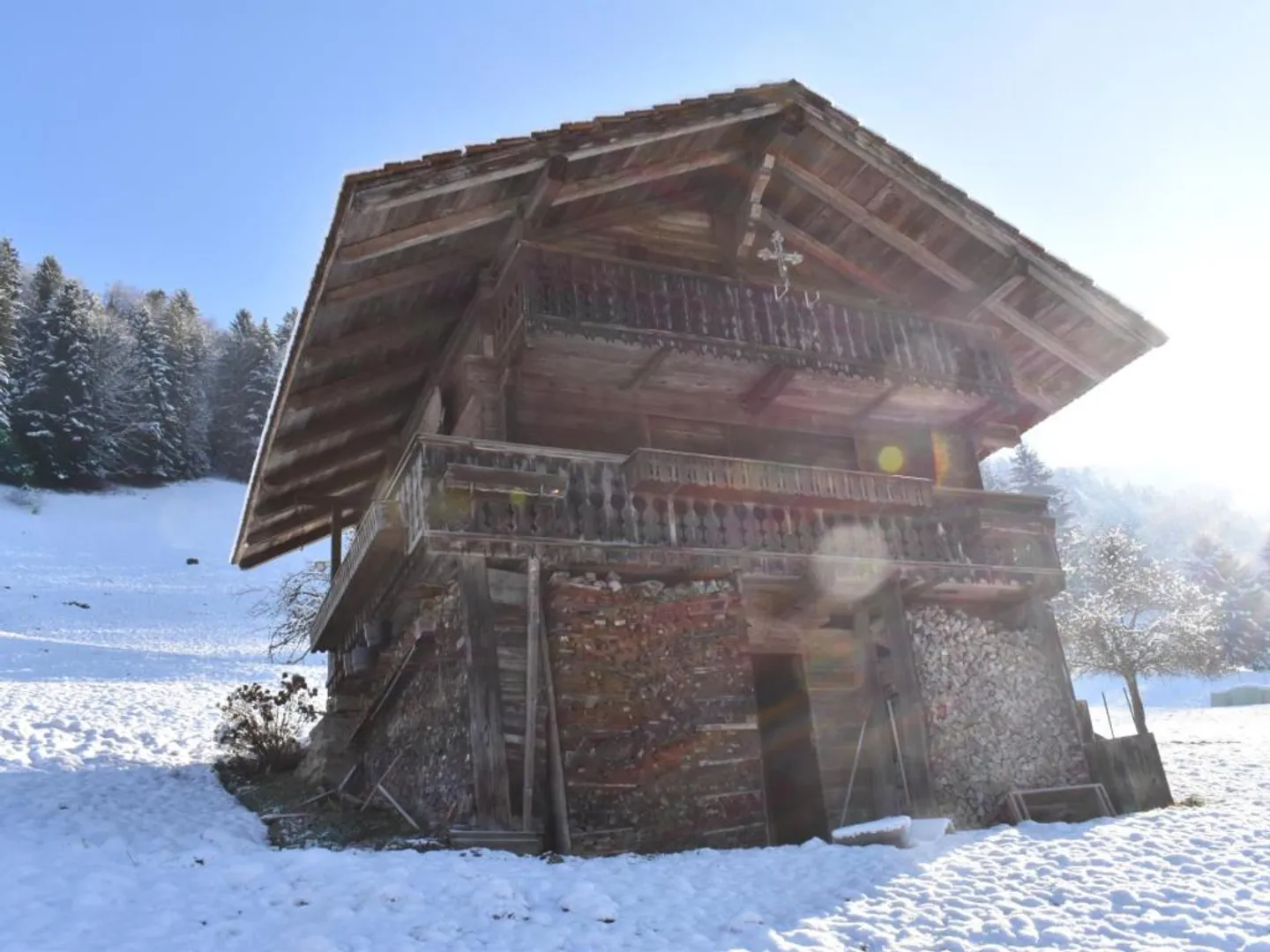 Chenarlier - Bauernhof + Anbauten zu renovieren - Foto 8 von 9