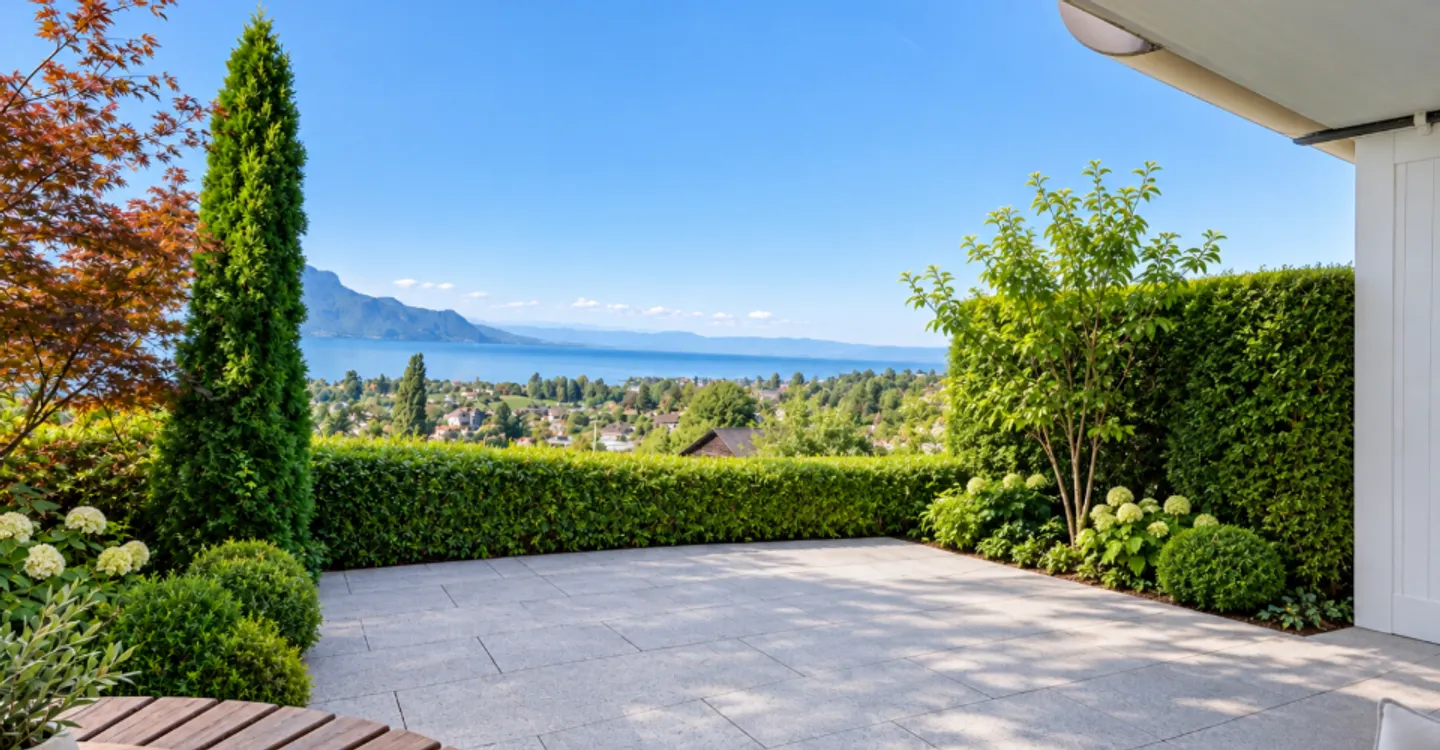 MONTREUX - VILLA CONTIGUË AVEC VUE PANORAMIQUE - Photo 10 sur 10