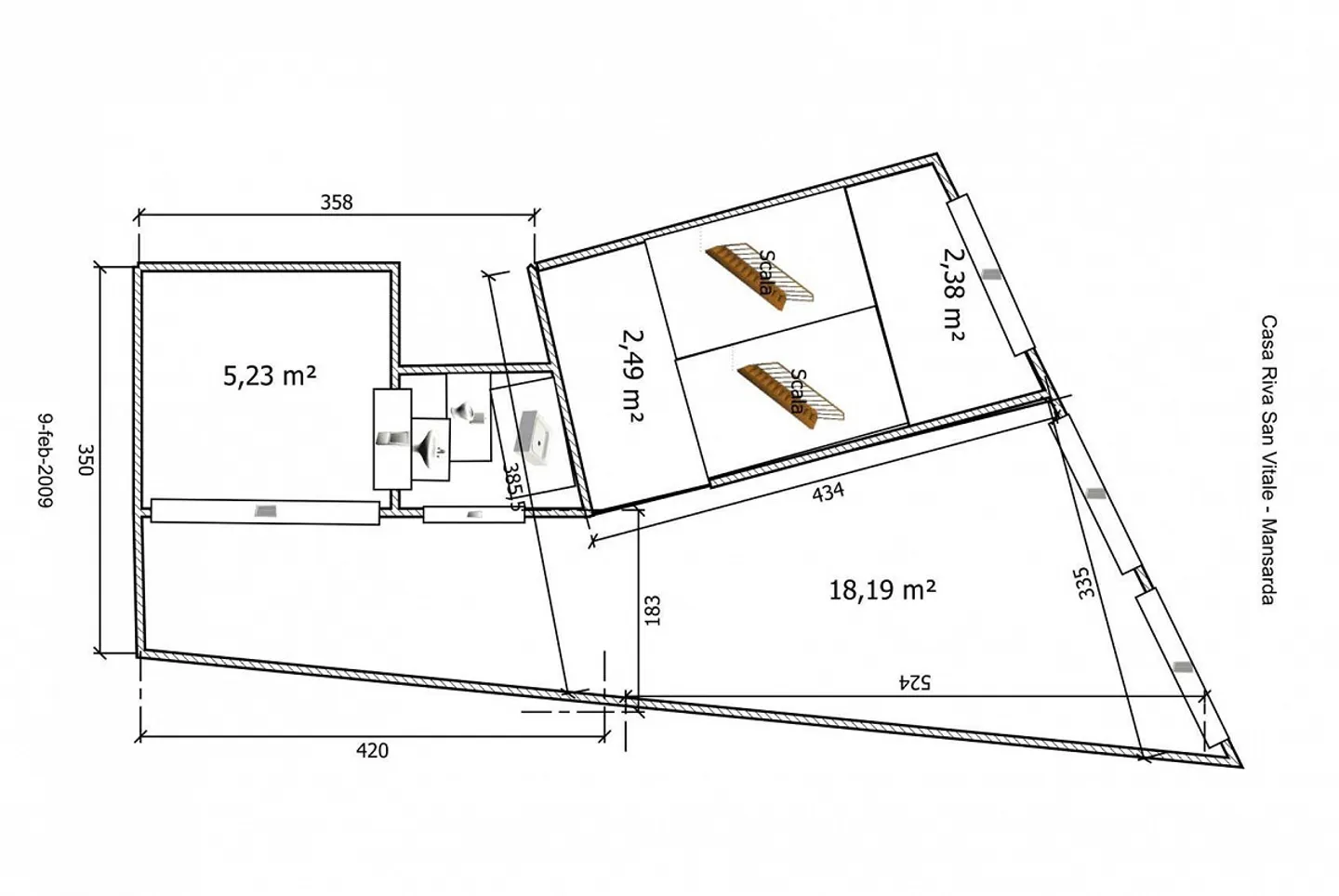 Historisches Haus 5.5 Zimmer renoviert in Riva San Vitale - Foto 11 von 12