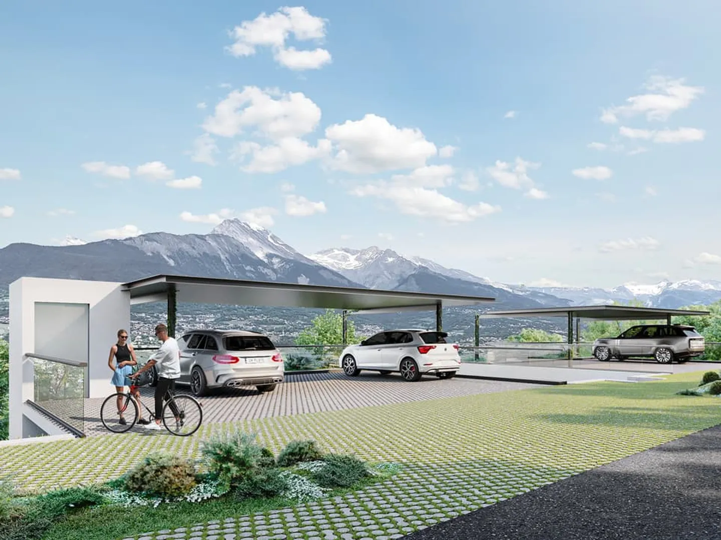 3.5-Zimmer-Attikawohnung zum Verkauf in Salins (Los D12) - Foto 4 von 12