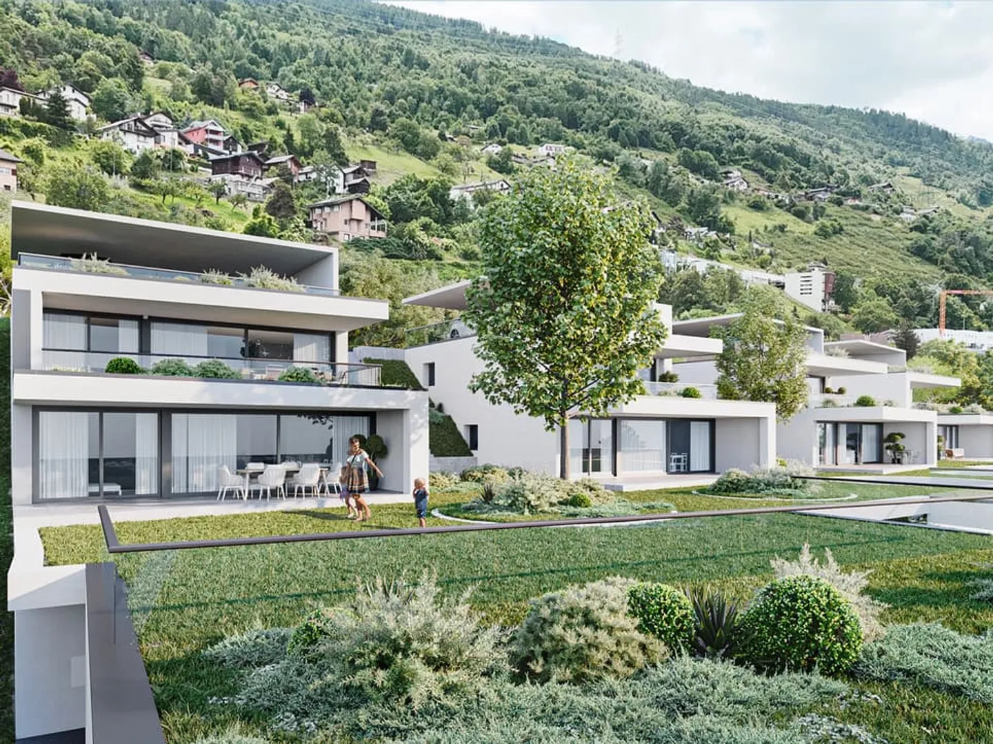 3.5-Zimmer-Attikawohnung zum Verkauf in Salins (Los D12) - Foto 5 von 12