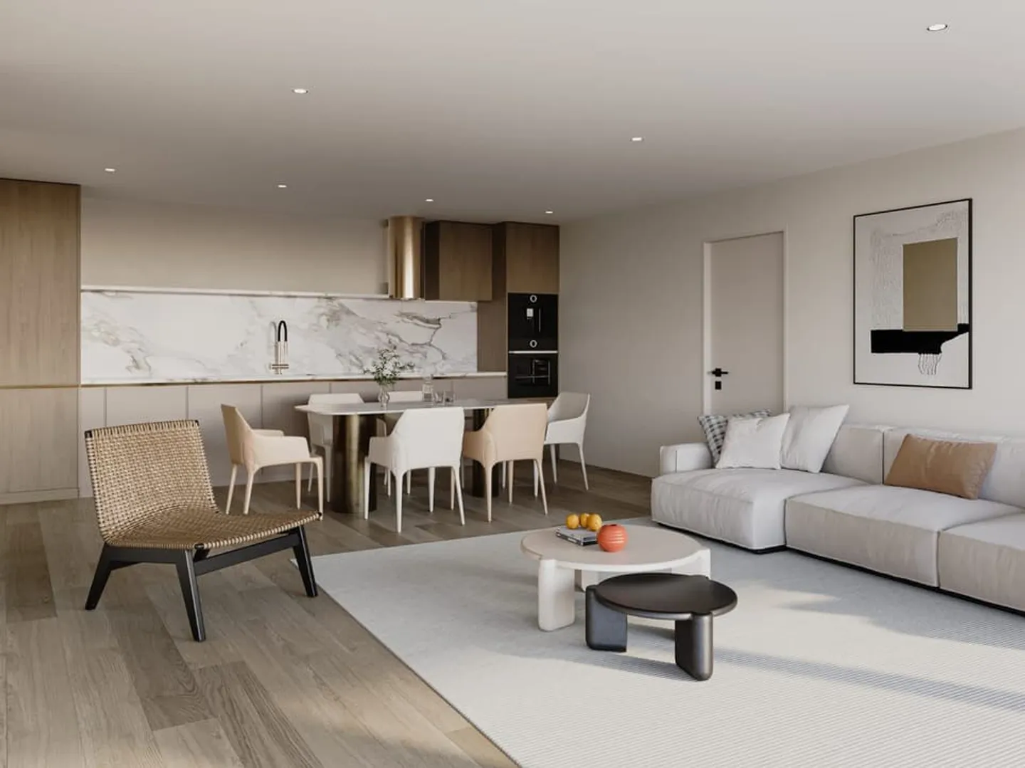 3.5-Zimmer-Attikawohnung zum Verkauf in Salins (Los D12) - Foto 8 von 12