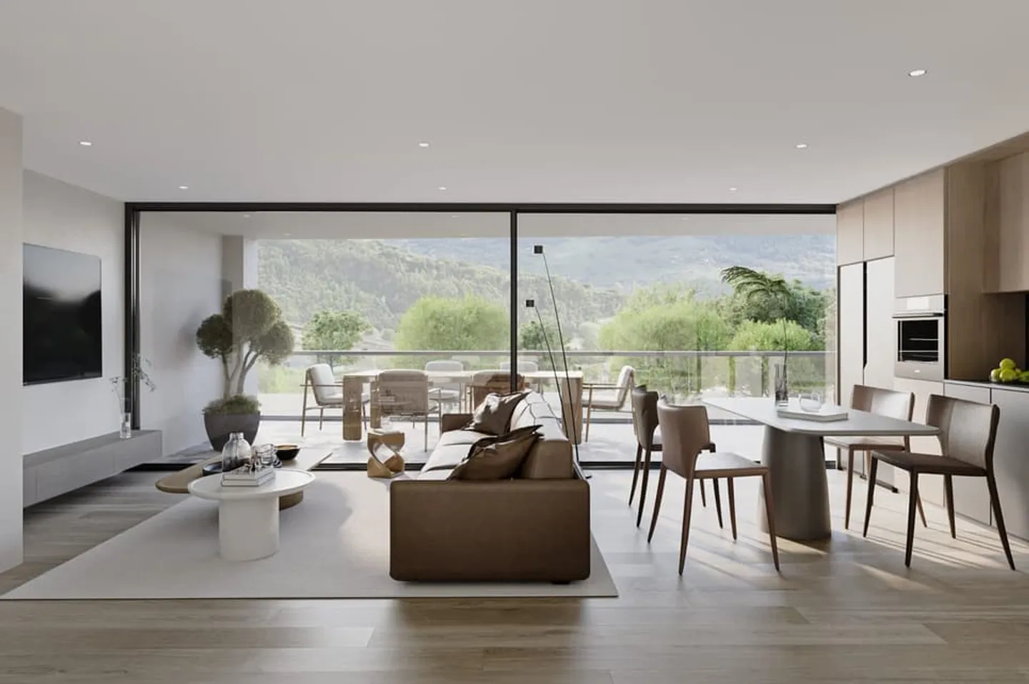 3.5-Zimmer-Attikawohnung zum Verkauf in Salins (Los D12) - Foto 9 von 12