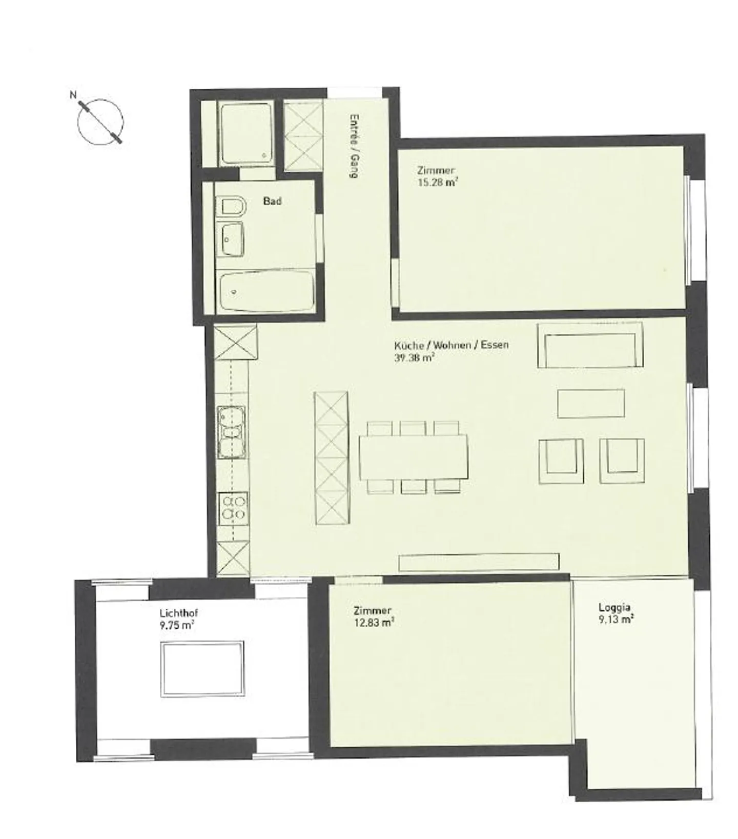 Charmante Wohnung im Grünen - Foto 7 von 7