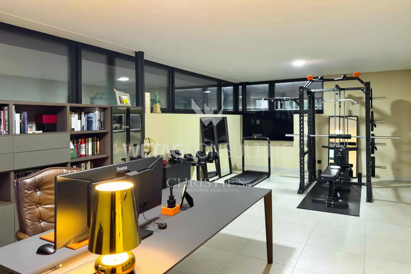 Moderne Design-Villa mit Pool zu verkaufen in Lugano-Sessa, eingebettet im Grünen - Foto 10 von 10