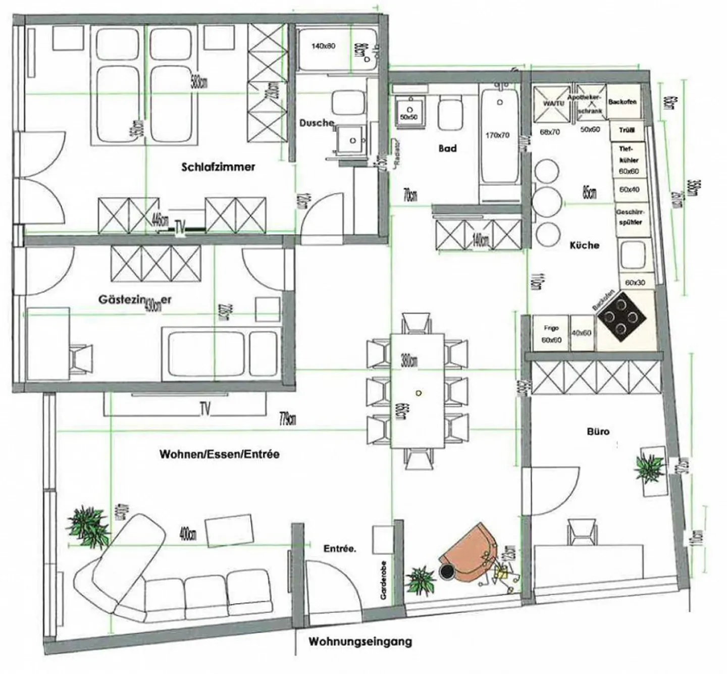 Appartement de 4,5 pièces de rêve avec vue sur le lac - situé au centre de - Photo 10 sur 12