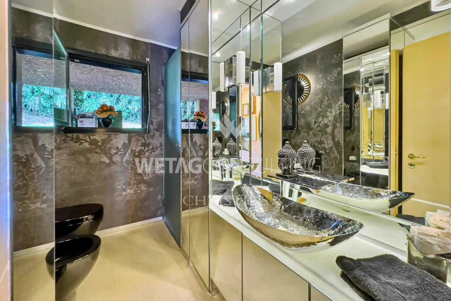 In vendita a Lugano-Gentilino: elegante appartamento con giardino privato - Foto 9 di 12