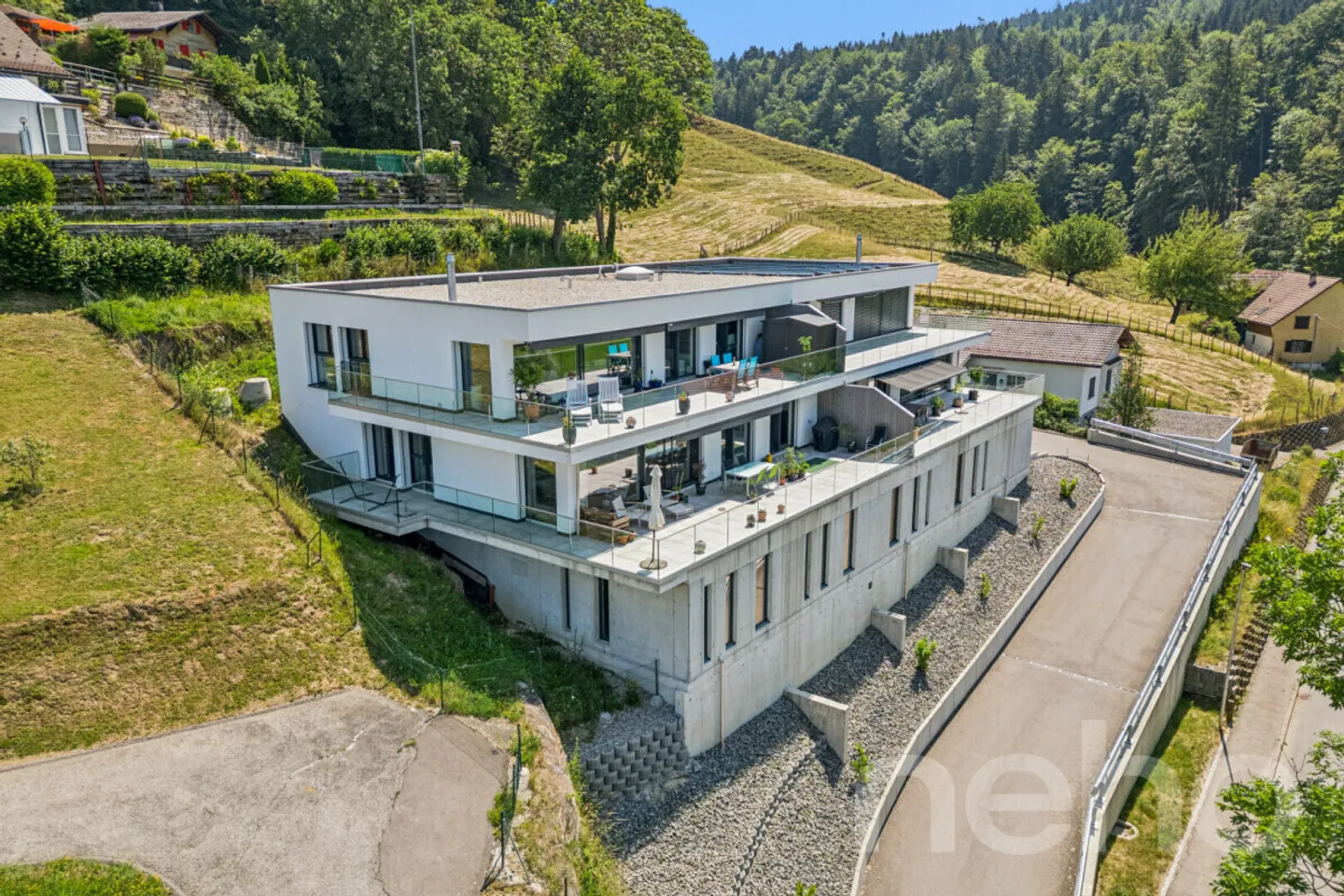 Vivere con vista - Appartamento elegante con terrazza a Plasselb - Foto 1 di 12