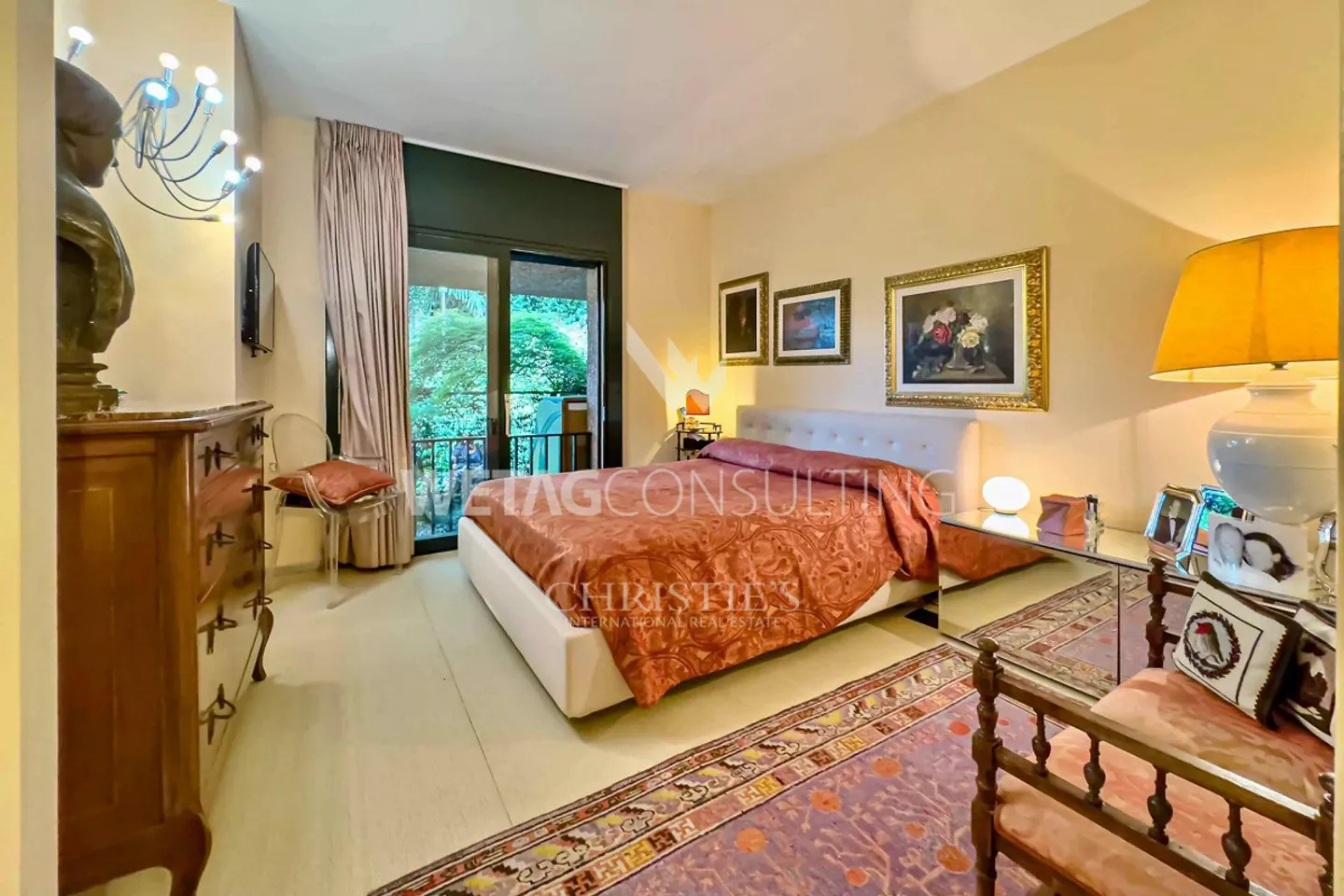 In vendita a Lugano-Gentilino: elegante appartamento con giardino privato - Foto 5 di 12