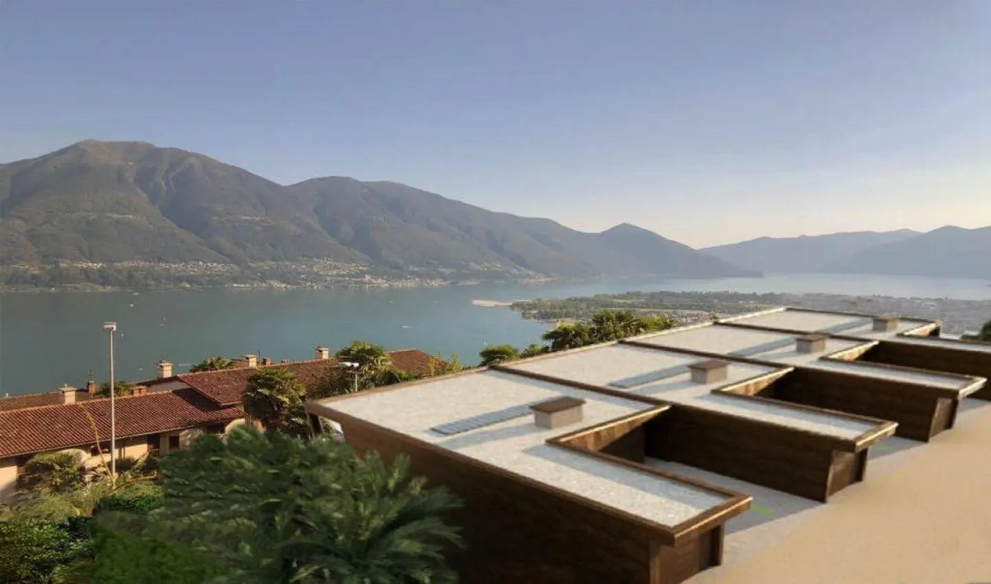 BRIONE S/MINUSIO - Nuova villa a schiera con giardino privato - Foto 11 di 11