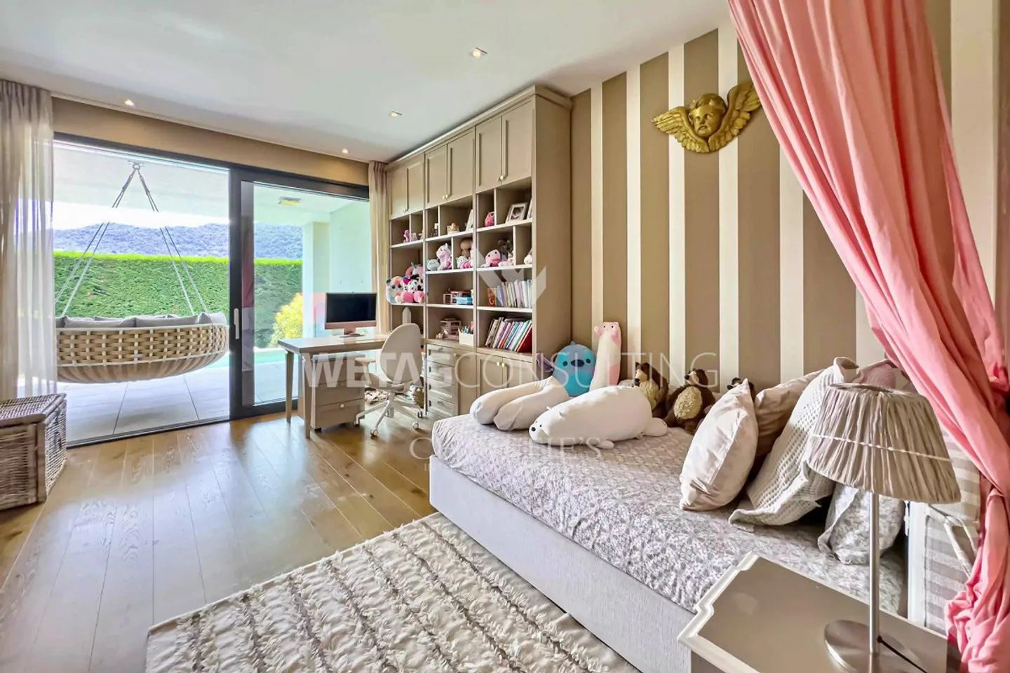 Lugano-Morcote: Villa moderna con piscina, vista lago e area SPA in vendita - Foto 9 di 13