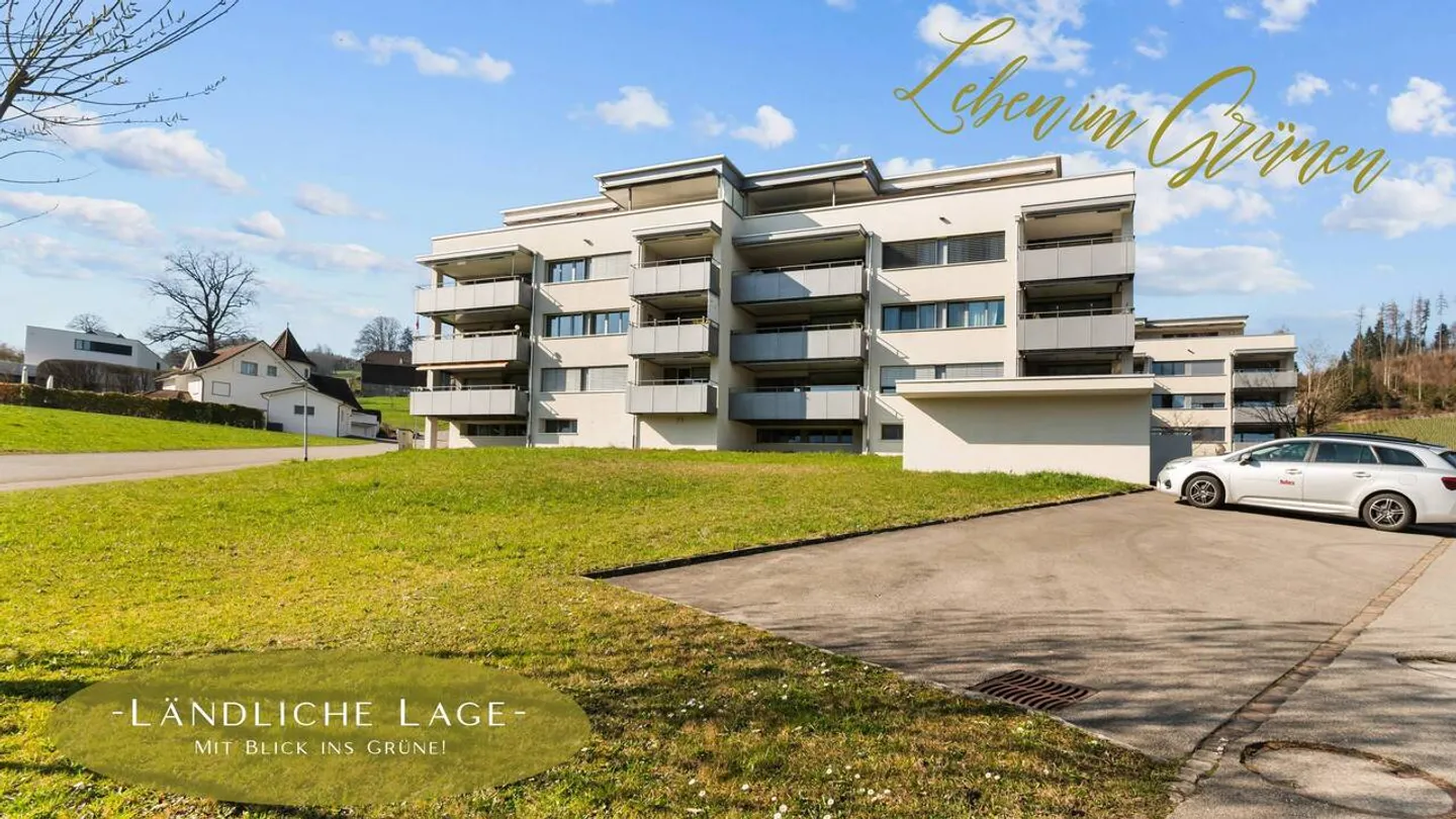 Geräumige Wohnung mit Blick ins Grüne - Foto 1 von 13