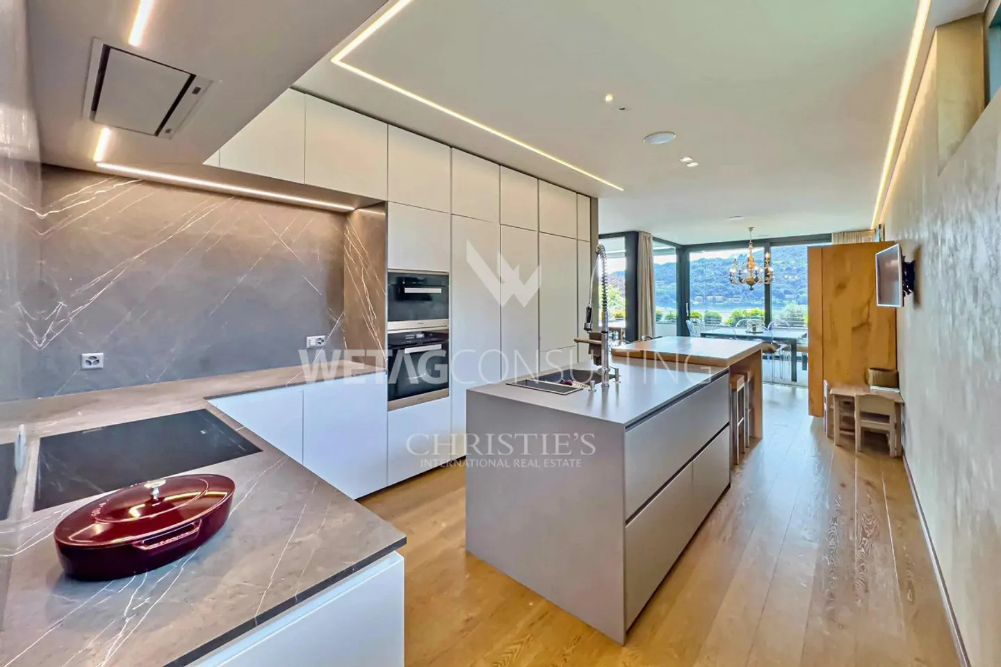 Lugano-Morcote: Villa moderna con piscina, vista lago e area SPA in vendita - Foto 4 di 13