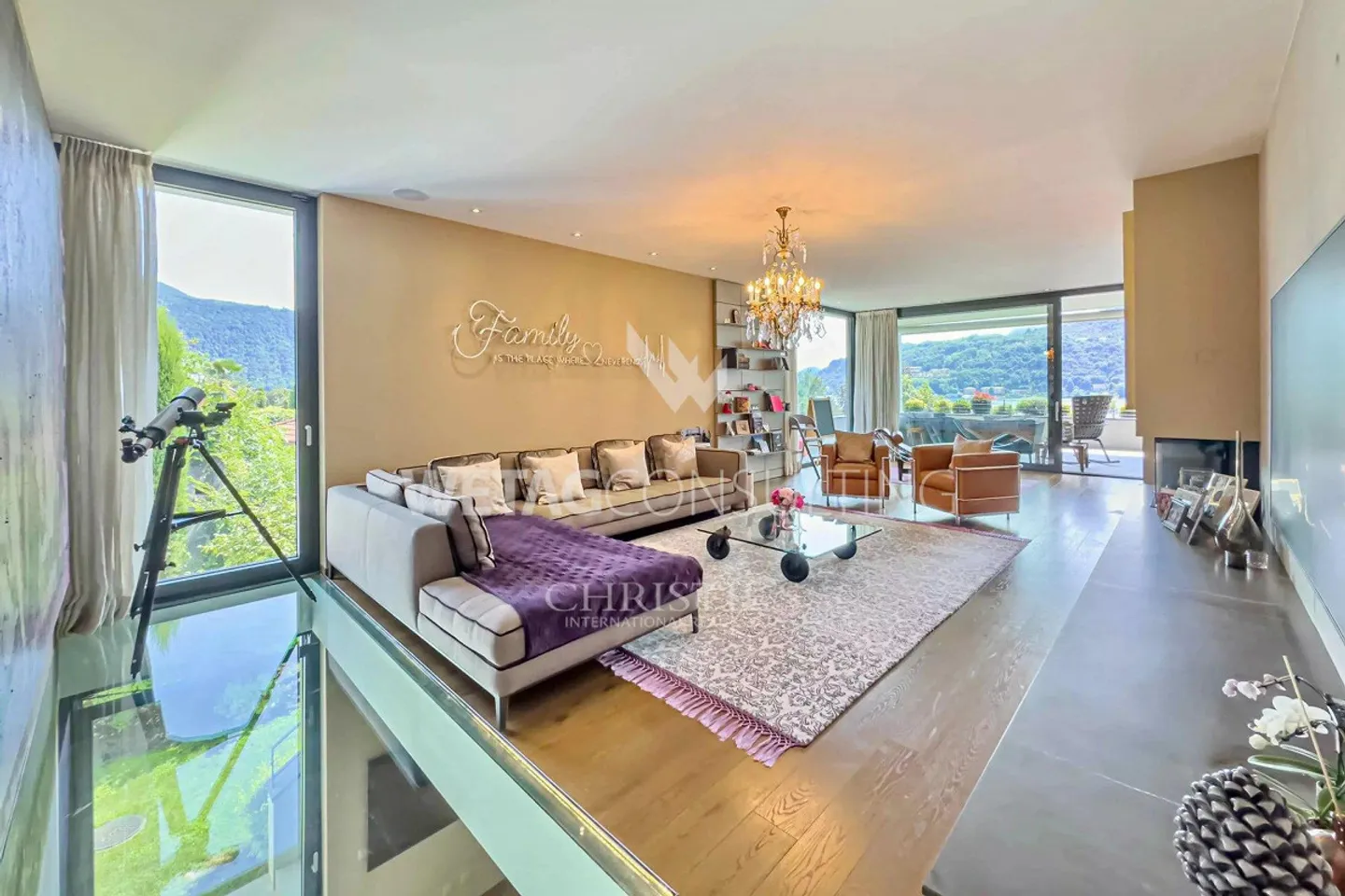 Lugano-Morcote: Villa moderna con piscina, vista lago e area SPA in vendita - Foto 5 di 13