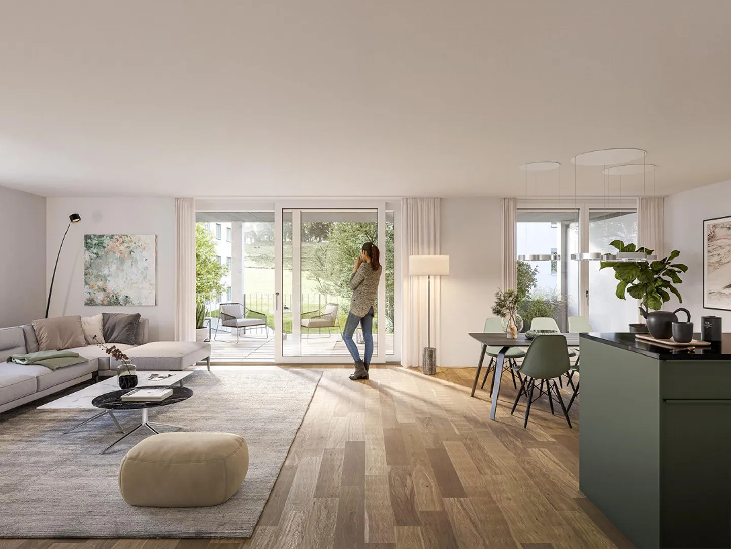 Top 4.5-Room Apartment with Living Area of 53m2 - Photo 3 of 6