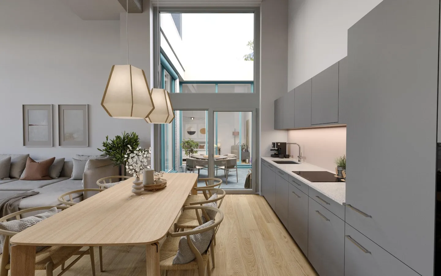 Maisonette apartment for rent in Horgen - Photo 3 of 5