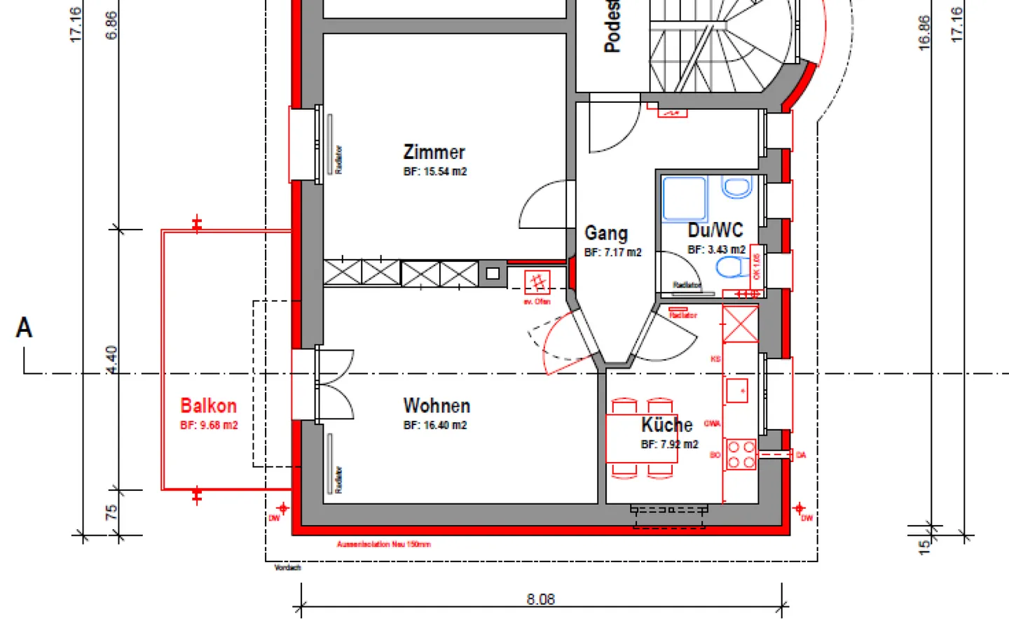Ottimo appartamento singolo vicino alla città - Foto 6 di 6
