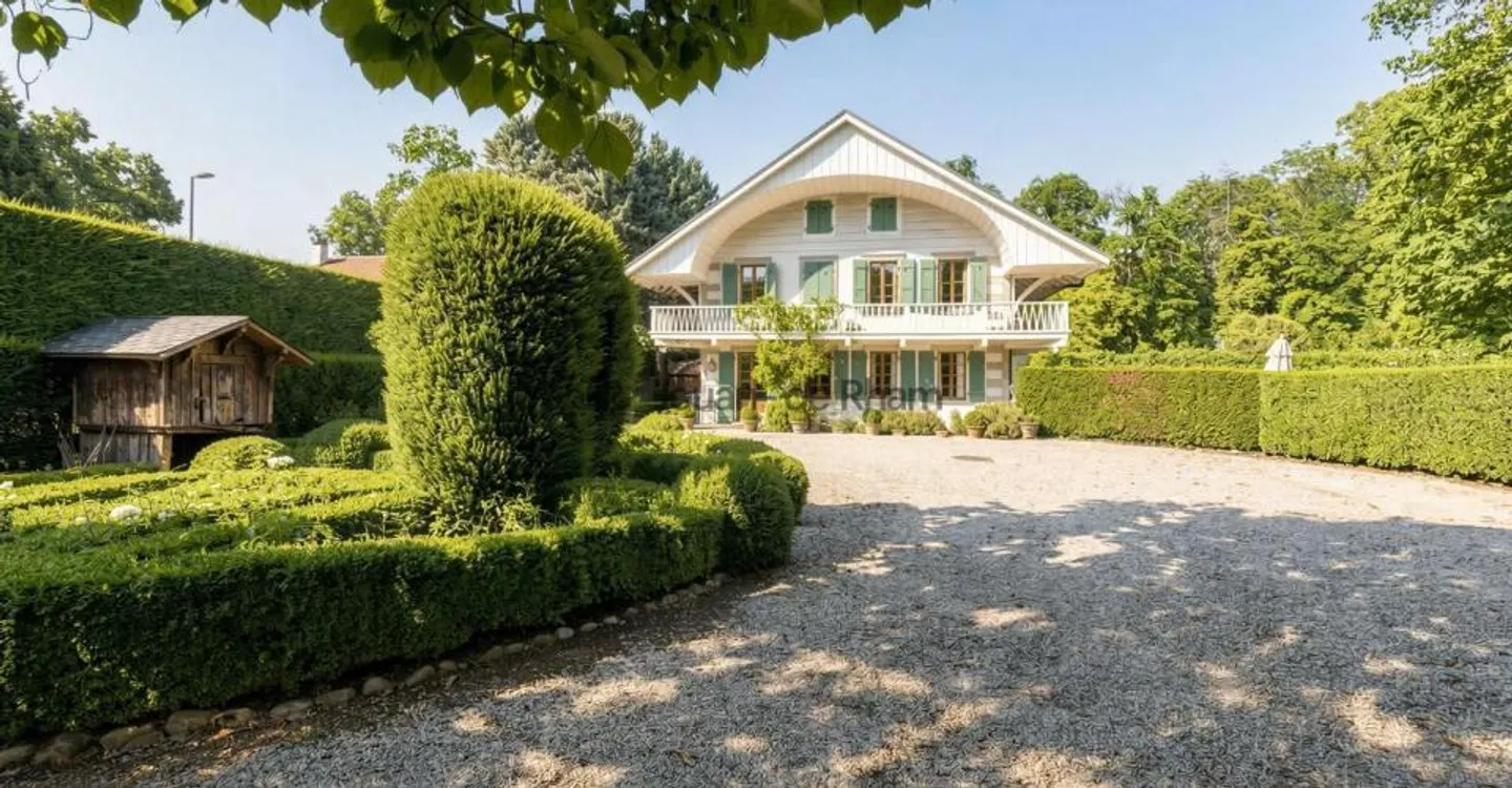 Élégante maison de caractère au coeur de la campagne genevoise - Foto 3 von 12