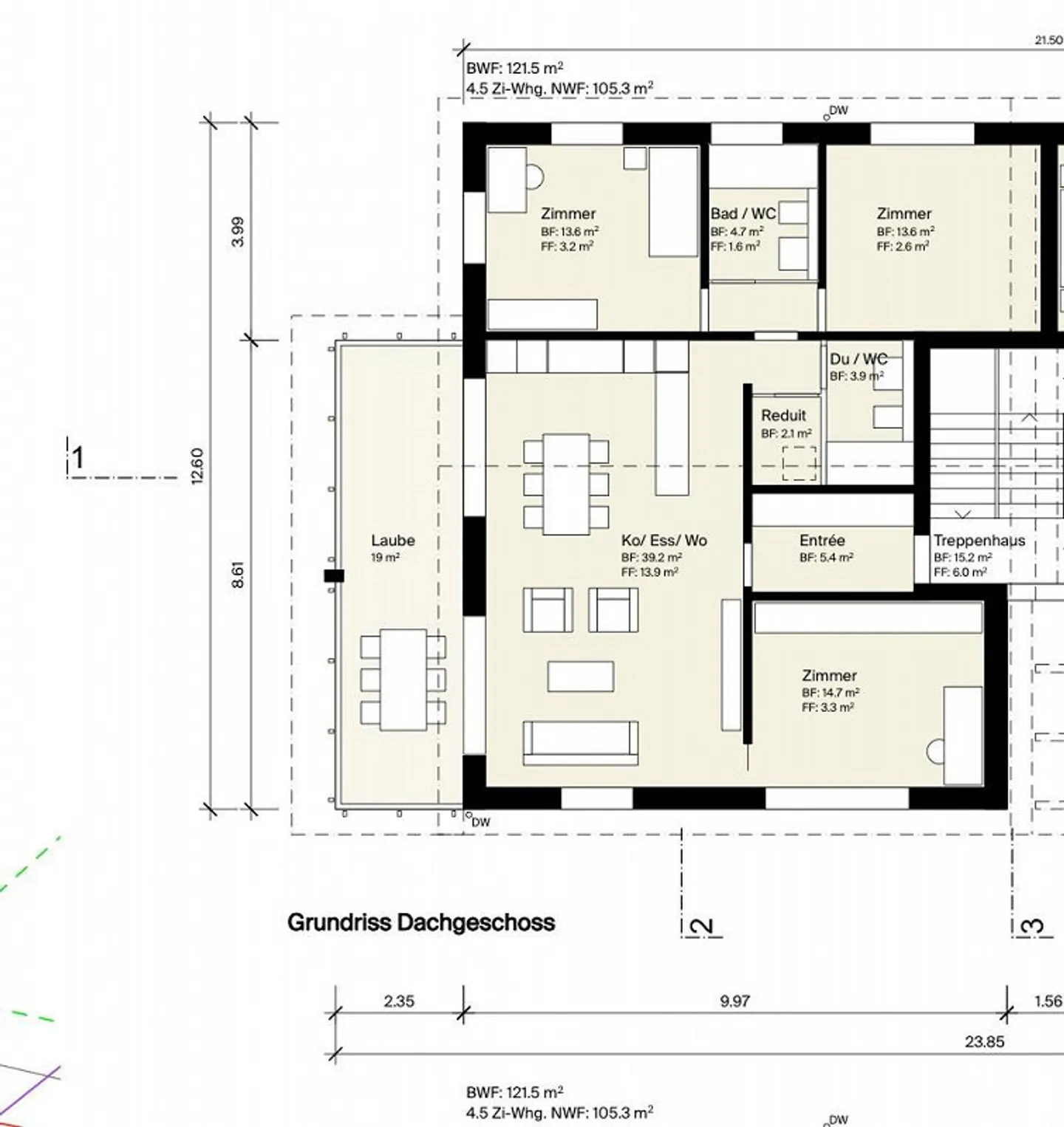 Dreamlike 4.5-Room Penthouse Apartment - Photo 11 of 11