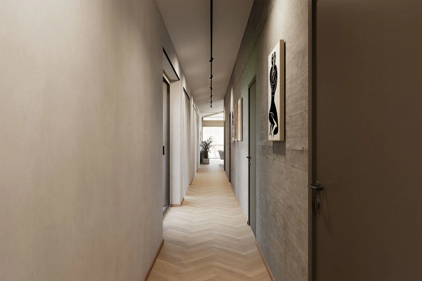 Nouveau projet de construction : appartements exclusifs dans une maison à deux parties élégante - Photo 4 sur 6