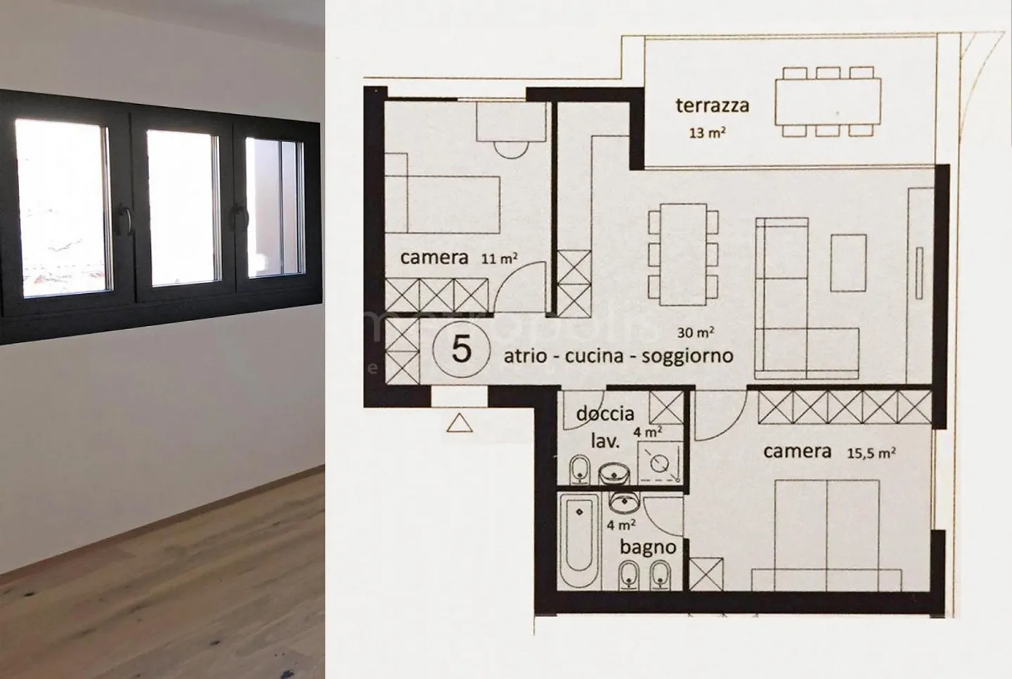 Moderne 3.5 Zimmerwohnung hocher Stand in Lugano Pregassona - Foto 10 von 10