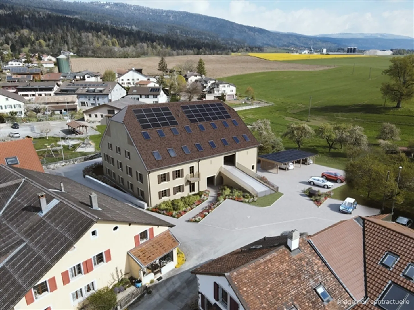 Magnifique et spacieux appartement de 5,5 pièces avec terrasse de jardin - Photo 3 sur 6