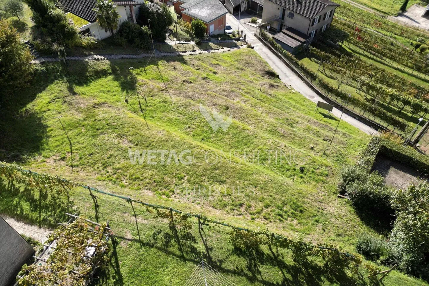 Lugano-Neggio : Terrain à bâtir de 1'137 m² avec vue sur le lac de Lugano à vendre - Photo 6 sur 12