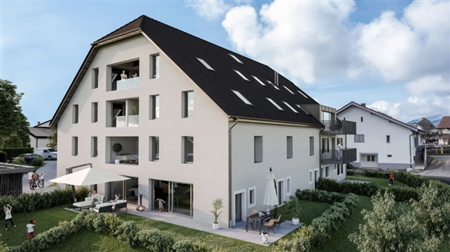 Magnifique et spacieux appartement de 5,5 pièces avec terrasse de jardin - Photo 4 sur 6