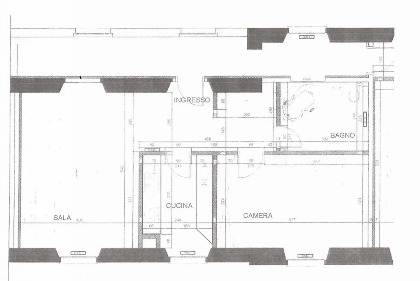 Ampio appartamento di 2,5 locali in una residenza prestigiosa a Maroggia - Foto 10 di 10