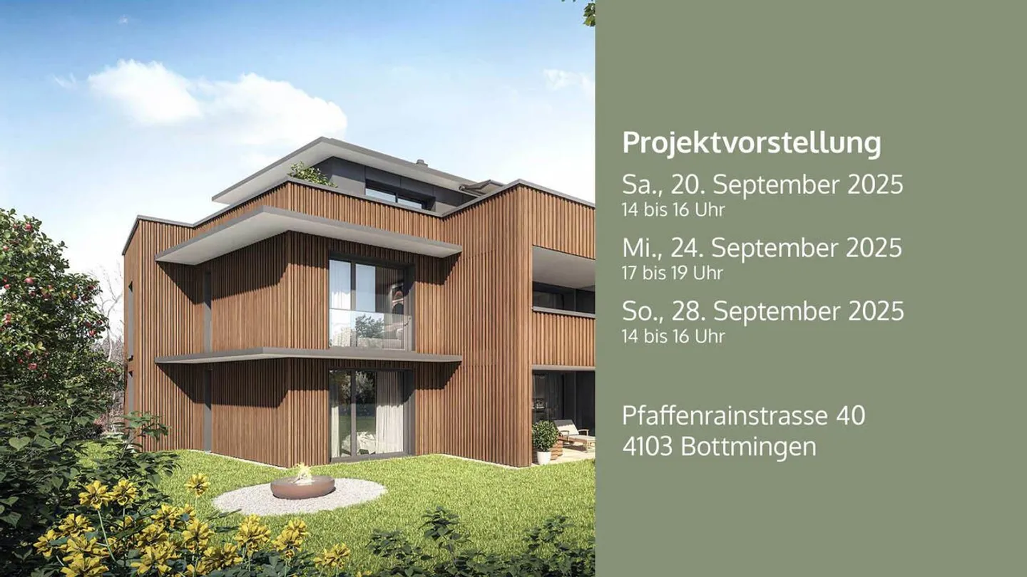 Jardin Paradisiaque Exclusif à Bottmingen - Appartement de 5,5 pièces avec tout le confort ! - Photo 1 sur 11