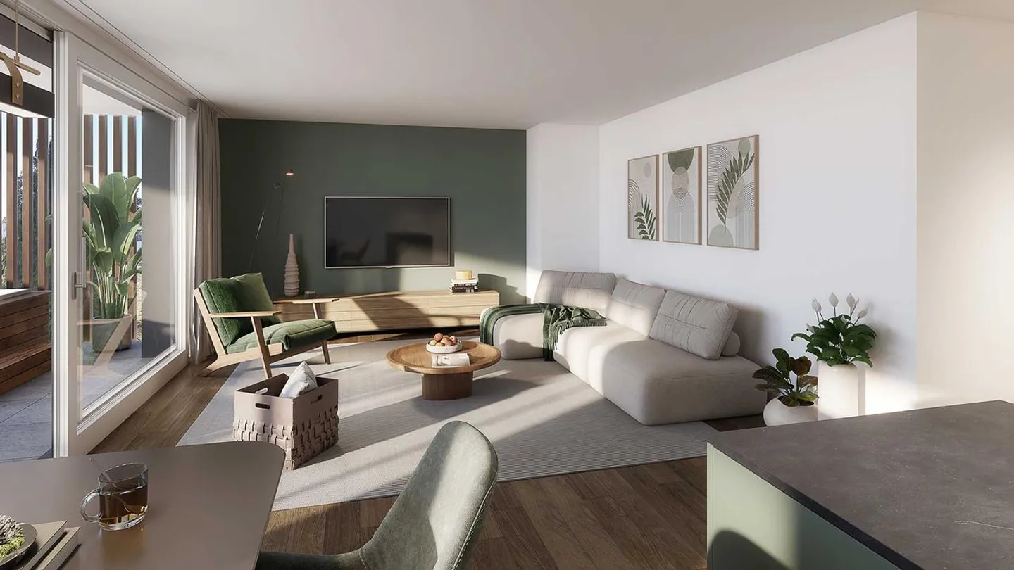 Jardin Paradisiaque Exclusif à Bottmingen - Appartement de 5,5 pièces avec tout le confort ! - Photo 6 sur 11