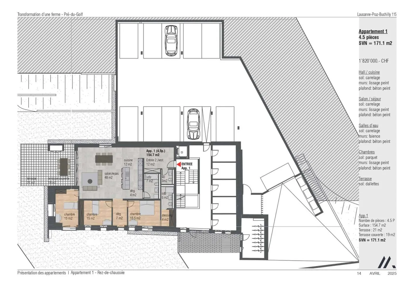 Appartamento 4.5 stanze a Losanna - Foto 8 di 9