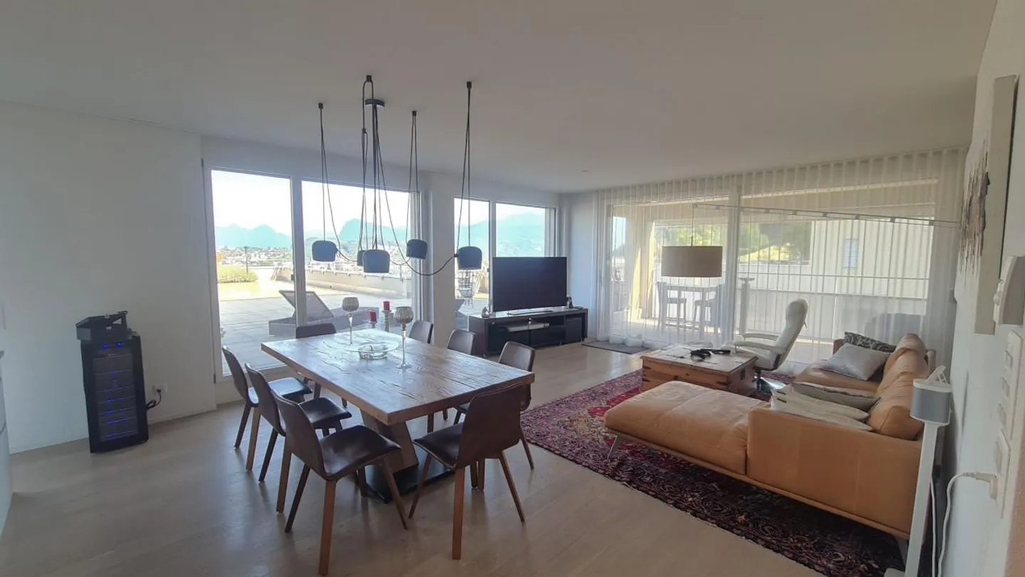 Über den Dächern von Kriens - 4½-Zimmer Terrassenwohnung mit atembe... - Foto 8 von 12